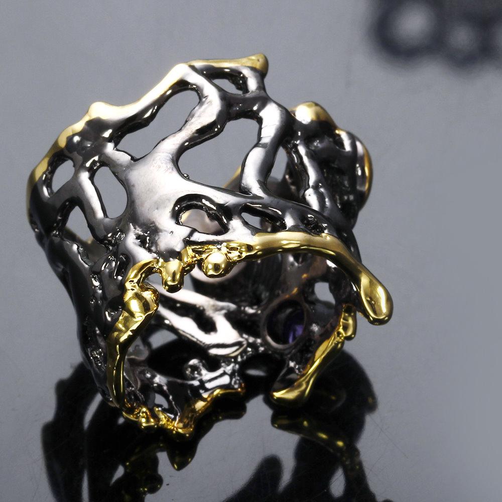 Gothic Black Ring