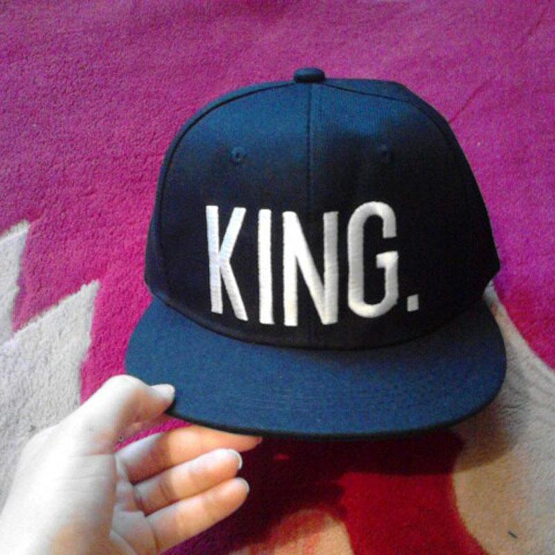 King Queen Snap Back Hat