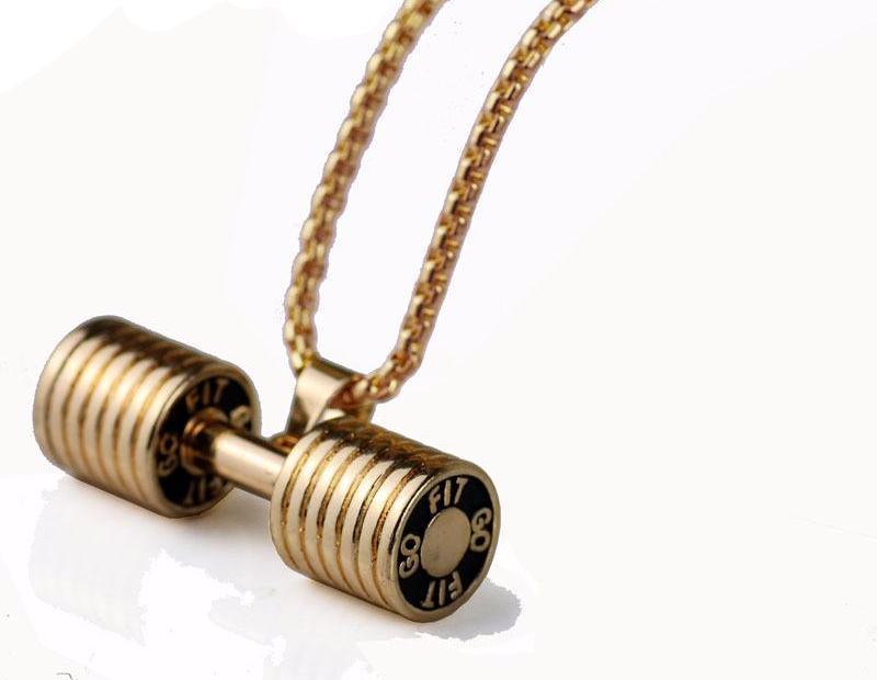 Fashion Barbell Necklace