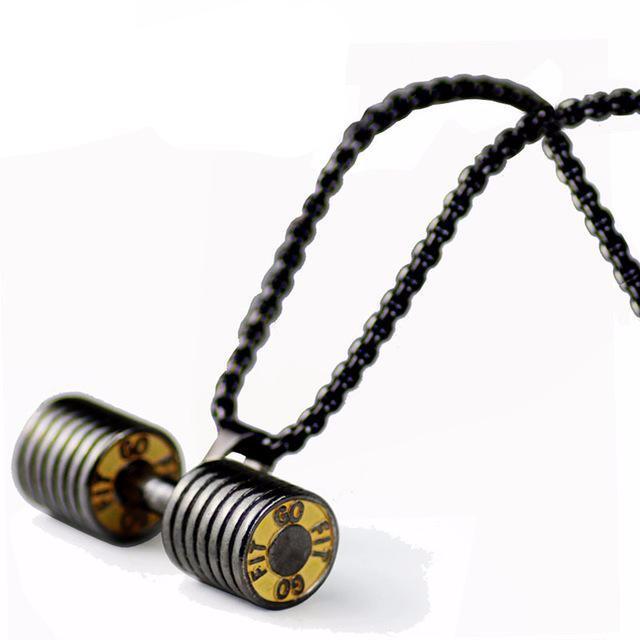 Fashion Barbell Necklace